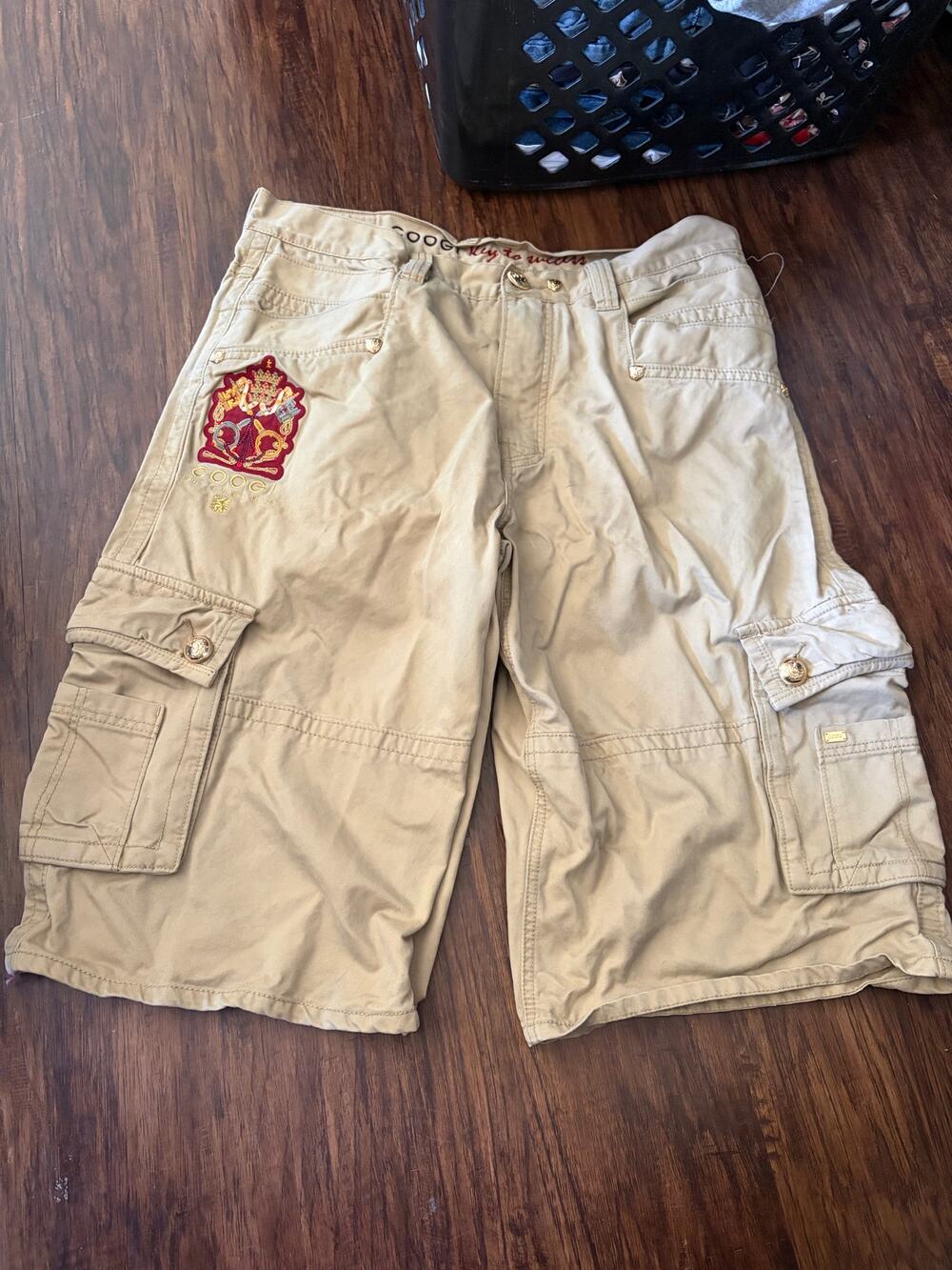 Vintage Y2K Coogi mens 36 waist cargo shorts